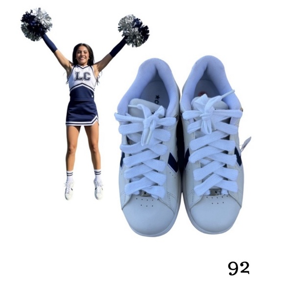 Rare Converse Karve Ox – White & Navy Leather – Size 9 - Picture 16 of 16